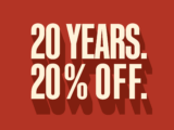 DKNG 20th Anniversary Sale — DKNG