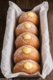 Doughnuts with Saffron Cream – The Ghee Spot