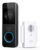 Eufy Security, Wi-Fi Video Doorbell Kit, White, 1080p-Grade Resolution, 120-day Battery, No Monthly Fees, Human Detection, 2-Way Audio, Free Wireless Chime, 16GB Micro-SD Card Included