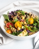 Einkorn Pasta Salad with Pesto Vinaigrette