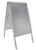 Deflecto PPA110S chalk board Silver Aluminium