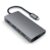 Satechi Multi-Port Adapter V2 Dock st. USB 3.2 Gen 1 (3.1 Gen 1) Type-C Grey