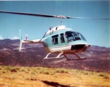 old BELL 206 DATA PLATE