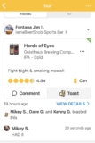 Untappd Owners Only Take, Never Give