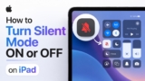 How to Turn Silent Mode On or Off on iPad