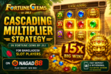 Cascading Multiplier Strategy In Fortune Gems By JILI For Bangladesh Slot Players On Nagad88