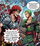 Captain Kid Vs Roronoa Zoro – Twilights Cavern