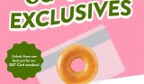 Krispy Kreme OG Card Exclusive Promos
