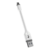 KSIX USB-A to USB-C White 10cm