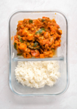 Budget Friendly Lentil Tomato Sweet Potato Curry