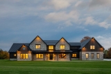 Tour this fabulous modern mountain farmhouse in the Pennsylvania countryside