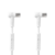 Nedis IEC Male to IEC Female Antenna Cable – 1.5 metres