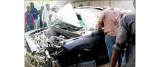 Woman killed as car flies off Bengaluru-Mysuru Highway!
