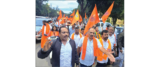Akhand Bharat Sankalp Diwas: Hindu Jagarana Vedike takes out massive procession in city