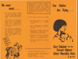 Reproductive Justice Activism and the Coalition to Fight Infant Mortality – Nursing Clio