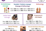 Holistyx – Massage, Aromatherapy & Reflexology in Lancaster, Lancashire, UK: £3 price rise from 6th April 2026