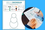 Roll A Snowman Dice Game Free Printable (Frosty Fun For All!)