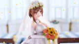 Ryza Dressed as a Bride for a Wedding With Atelier Ryza 3 Figure