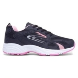 Womens Trainers Blue Adults Ladies Lace Up Navy Pink Chunky Gripped Mesh SIZE
