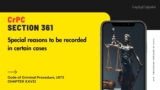 Special Reasons to be Recorded in Certain Cases: Understanding Section 361 CrPC