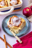 Sourdough Apple Cinnamon Rolls [Soft & Pillowy!]