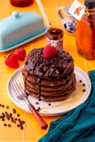 Sourdough Chocolate Protein Pancakes – Sourdough Brandon