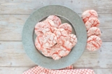 Strawberry Crinkle Cake Mix Cookies