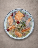 Vegan suan cai yu (Sichuan sour fish soup)