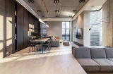 A Restrained Palette Gives this Dnipro Apartment a Bold Architectural Character