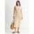 Beige Crochet Knit Bodycon Midi Dress