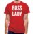 Boss Lady classic fit.
