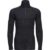 Portwest Mens Merino Wool 1/4 Zip Baselayer Top Black L
