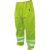 Scan Hi Vis Waterproof Motorway Trousers Yellow 2XL