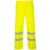 Oxford Weave 300D Class 1 Breathable Hi Vis Breathable Trousers Yellow 2XL