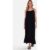 Black Strappy Cross Back Airflow Oversized dress