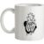 Hand Heart Burst Top mug.