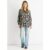 Mono Abstract Print Oversized shirt
