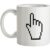 Hand Pointer mug.