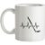 Ice Hockey Heartbeat mug.