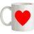 Heart mug.