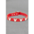 Buckle Down Products Disney Mickey Mouse Vegan Leather Dog Collar Size: M (11-15″ Neck) Colour: Red