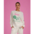 Lauren Moshi Anela Barbie Pickleball Sweater Size: M Colour: White