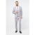 Edwin Silver Grey Notch Lapel Three Piece Suit