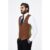 Kelvin – Tan Single Breasted Waistcoat
