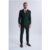 Caridi Olive Double Breasted Two Piece Suit