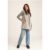 Silver No Cut Faux Gilet Fur Sleeveless Jacket