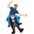 Costume for Adults My Other Me Ride-On Skeleton Trousers M/L