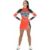 Costume for Adults My Other Me Orange/Black Entertainer Orange
