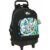 School Rucksack with Wheels El Niño Green Bali 33 x 22 x 45 cm