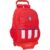 School Rucksack with Wheels Atlético Madrid Red 32 x 44 x 16 cm